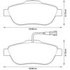 BENDIX 573266B Brake Pad Set, disc brake